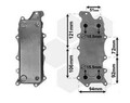 VAN WEZEL 30013701 Ölkühler Motoröl passend für MERCEDES-BENZ VITO Bus (W639)