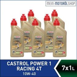 Castrol Power 1 Racing 4T 10W-40 7x1 Liter = 7 Liter