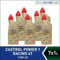 Castrol Power 1 Racing 4T 10W-40 7x1 Liter = 7 Liter