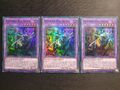 3x Yu-Gi-Oh! ROTA-DE030 Azamina Ilia Silvia Super Rare NM 1st