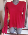 CECILIA Classics Luxus Pullover SEIDE KASCHMIR Rot edel GR S 36/38