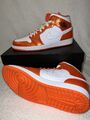 Air Jordan 1 MID SE metallic orange / weiß EUR 45 NEU & OVP