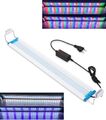 Aquarium LED Aluminium Aufsatzleuchte 80 -120 cm Aufatzleuchte Beleuchtung Lampe