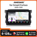 DAB+ Für Smart Fortwo 451 Android13 Autoradio Apple Carplay GPS WIFI RDS NBT SWC