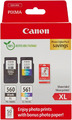 Canon Tinte & Papier Multipack - PG-560XL/CL-561XL Original Tintenpatronen 2Er P