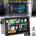 DAB+ 32G CarPlay Android 13 Autoradio Für VW Polo 9N Golf MK4 Passat B5 GPS Navi