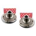 2X FEBI BILSTEIN RADNABE VORNE BEIDSEITIG PASSEND FÜR CITROËN C5 C6 JUMPY