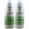 Wella Elements stärkendes Shampoo 1000 ml & Conditioner 1000 ml Set