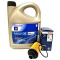 Opel GM 5w-30 Dexos 2 Longlife Motoröl 5 Liter Bosch Ölfilter F 026 407 214