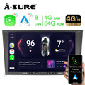 4+64G CarPlay 8 Core Android 13 Autoradio GPS WIFI Für Opel Astra H Corsa Zafira