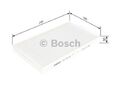 BOSCH 1 987 432 003 Innenraumfilter Filter Pollenfilter für FIAT ALFA ROMEO