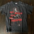 Scarface Tshirt:,, Say hello to my lil friend“ original Vintage tee faded M