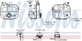 Ausgleichsbehälter Kühlmittel ** FIRST FIT ** NISSENS 996243 0,75 Liter für OPEL