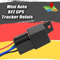 Mini Auto GPS Tracker Relais-Form Fernbedienung Echtzeit KFZ Verfolgung