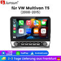 Android 13 Autoradio GPS Navi WIFI BT SWC Carplay 32G Für VW Multivan T5 08-2015