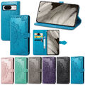 Hülle für Google Pixel 5 6 7 8 9 Pro XL 8a 4a Handy Tasche Klapphülle Case Etui