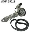 SKF Keilrippenriemensatz VKMA 35013 für OPEL CORSA ASTRA MERIVA AGILA SUZUKI S07