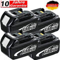 4X 12,0AH 6,0AH Für Original Makita Akku 18V BL1860B BL1850 BL1830 LXT Lithium