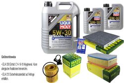 LIQUI MOLY 7 Liter Special Tec F 5W-30 Motoröl + MANN-FILTER Paket