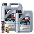 Motoröl 5W30 LIQUI MOLY 6L+HENGST Ölfilter+Spülung+Ölablassschraube