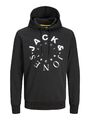 Jack & Jones Herren Kapuzenpullover Warrior Sweat Baumwollmischung Pullover