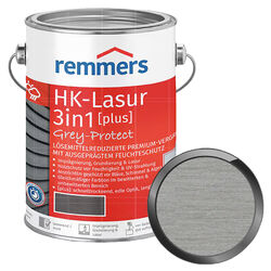 REMMERS HK-LASUR 3IN1 PLUS GREY PROTECT 2.5 LTR Holzschutzlasur Vergrauungslasur