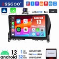 Autoradio 32G Für Mercedes-Benz C-Klasse W204 S204 Android 13 Carplay DAB KAM BT