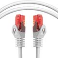 50m LAN Kabel Patchkabel Netzwerkkabel weiß Ethernet RJ45 CAT Netzwerk 50 Meter