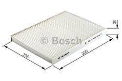 BOSCH 1 987 432 071 Innenraumfilter Filter Pollenfilter für AUDI SEAT