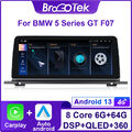 Android 14 Autoradio GPS Navi Octa Kern LTE 4G WIFI 1920*720 HD für BMW 5er F07