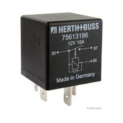 1x Relais, Kraftstoffpumpe HERTH+BUSS ELPARTS 75613186 passend für VW