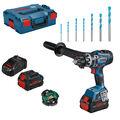 Bosch Akku Bohrschrauber GSR 18V-150 C, 2x ProCore 8,0 Ah, Lader, CYL-9 Bohrer