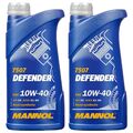 2 LITER 10W-40 MANNOL DEFENDER MOTORÖL TEILSYNTHETISCH 501.01 505.00 229.1