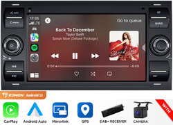 DAB+ CarPlay 7" IPS Autoradio Android 13 GPS Navi RDS Für Ford Focus Transit MK7