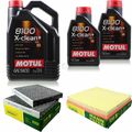 MOTUL 7L 5W-30 Motoröl+MANN-FILTER für BMW 6er Coupe F13 640i xDrive 6 Gran F06