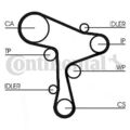 CONTINENTAL CTAM Wasserpumpe + Zahnriemensatz CT1168WP5 für SKODA VW