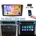 32GB Android 13 Autoradio Für Mazda 3 2004-2009 BK GPS Navi FM RDS WIFI USB +DAB