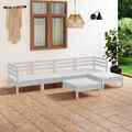 Garten Lounge Set Gartenmöbel Sofa Sitzgruppe 6-tlg. Massivholz Kiefer vidaXL