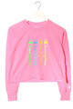 CHAMPION Sweatshirt Damen Gr. DE 34 pink-blau-blassgelb Casual-Look