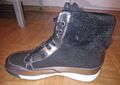 Damen Winter Schuhe  Sneaker  Sneakerboots Gr.39 in Schwarz/Silber. Neu!