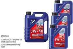 8 L Liqui Moly Diesel High Tech 5W-40 für VW 505 00 ACEA C3 API CF 500