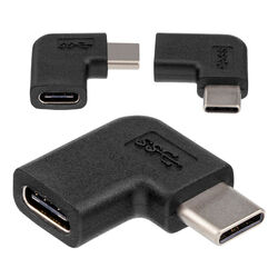 USB-C C 3.1 USB A 3.0 2.0 Winkel Adapter Stecker BuchseTyp C Laden Konverter 90°