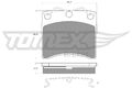 Bremsbelagsatz Scheibenbremse TOMEX Brakes TX 10-64 für VW TRANSPORTER T4 Bus