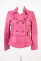 SNAP SHOT Damen Jacke Lederjacke Kurzjacke Gr. DE 34 Echtes Leder 