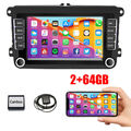 7" Android13 Autoradio GPS Navi 2+64GB für VW Polo GOLF 5 6 Plus Touran Passat