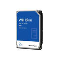 2TB Interne Festplatte WD Blue 8.9cm 3,5 Zoll SATA 7200 RPM 256 MB WD20EZBX PC