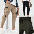 Herren Cargohose Sweatpants Jogginghose Sporthose Trainingshose DSTREET M-2XL