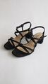 TAMARIS Sandale Sandalette 1-28204-20 Black / Schwarz - Gr. 36 - NEU/OVP