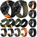 DE Für Garmin Fenix 7 7X 6/6X Pro 5/5X 3HR Epix 2 Quick Fit Nylon Rugged Armband