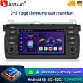 Für BMW 3er E46 M3 Carplay Android 13 Autoradio Navi RDS WiFi GPS BT DAB+ 2+32GB